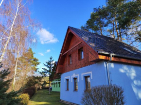 Chaty Koloděje-ubytování u řeky v soukromém areálu-Blue